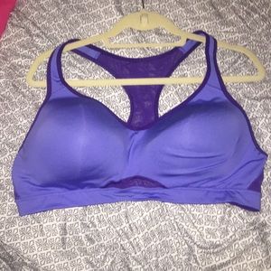 Purple old navy sports bra